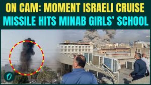 ATTACK Moment: U.S.-Israel Bomb Iranian School, 165 Plus Girls KILLED As Cruise Missiles POUND Minab