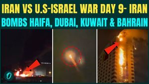 IRAN VS U.S-ISRAEL WAR DAY 9- Iran POUNDS Haifa; Dubai’s Marina Towers IN FLAMES, Kuwait HIT