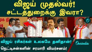 Vijay's Cabinet Is Ready! Proposed List Goes Viral! Tamilaga Vettri Kazhagam Faces Trouble! Netizens Outraged.