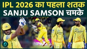 Sanju Samson Smashes First Century of IPL 2026 in CSK Colors Against DC