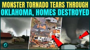 U.S. TORNADO BREAKING: Massive Tornado HITS Oklahoma, Destroys Homes, Buildings, Civilians In PANIC
