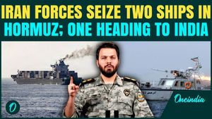 IRGC seizes two vessels in the Strait of Hormuz over alleged violations