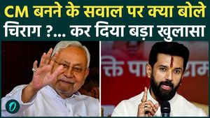 Whose name has been taken by CHIRAG PASWAN on the question of Bihar's new CM