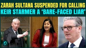 UK MP Zarah Sultana KICKED OUT Of Commons For Calling PM Starmer ‘Liar’ | WATCH