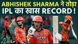 Abhishek Sharma Creates History with Explosive Knock as SRH Eyes 300 in IPL 2026 Clash vs PBKS