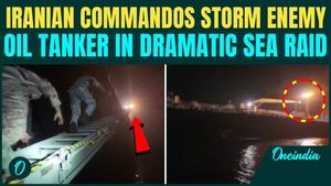 Hormuz Showdown! Iran Navy BARGE IN Foreign Oil Tanker Ocean Kai; Trump in PANIC Over Iran’s RAID