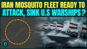 100 plus Iran Gunboats READY TO HIT U.S Warships? IRGC ‘Mosquito Fleet’ Surround US Navy In Hormuz?