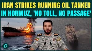 Iran BOMBS Escaping Oil Tanker In Hormuz | IRGC Declares ‘No Toll, No Passage ’ For All Oil Tankers