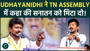 "Udaynidhi Stalin Sparks Massive Controversy After ‘Sanatan’ Remark in TN Assembly | Political Storm Across India"