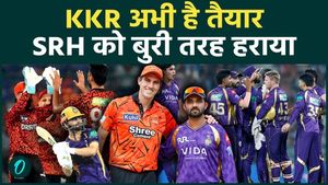 KKR Keep Playoff Hopes Alive with Dominant Win Over SRH as Rinku Singh Shines