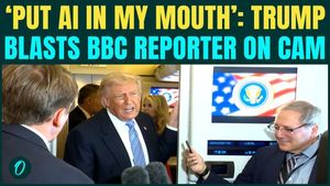 Trump Torches BBC Reporter Over ‘Fake AI Quote’ During Heated Exchange On Camera Over China