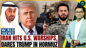 Iran BOMBS Three U.S Warships in Homruz | UAE Face Ballistic Missiles, Drone | NASA’s Shocking Image
