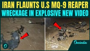 CHILLING VIDEO: Iran FLAUNTS Downed U.S MQ-9 Spy Drone; Wreckage Of ‘Hostile, Micro Drones’ ON CAM