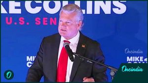 U.S Senate Primary: Trump Ally, Mike Collins Takes BIG LEAD In Republican Senate Primary | FULL SPEECH