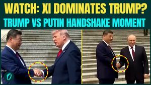 Trump VS Putin HANDSHAKES: Did Xi Outplay Trump? Viral Xi-Putin handshake Moment Sparks Power Debate