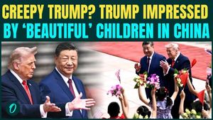 Trump’s BEAUTIFUL CHILDREN Comment in China GRABS Eyeballs- Internet Erupts Amid Epstein Controversy