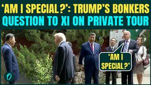 Trump BEGS Xi For ‘SPECIAL STATUS’, EMBARRASSES Himself in Beijing - Trump’s CRINGE Question To Xi