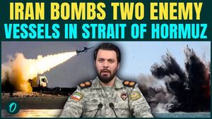Iran HITS Two Enemy Vessels In Hormuz: IRGC Launches RETALIATORY ATTACK After U.S. Tomahawk Strikes