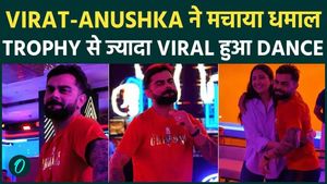 Virat Kohli rejoiced after winning the IPL Trophy, dance video with Anushka Sharma went viral