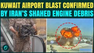 Iran BOMBS Kuwait Airport, CONFIRMED: Shahed-136 Drone WRECKAGE Found At Site | WATCH
