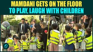 Mayor Mamdani’s Heartwarming Moments With Preschoolers at NYC Childcare Center; Goes Viral