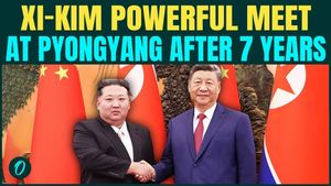 Xi-Kim Meet BREAKING: Xi Jinping ARRIVES In Pyongyang As Kim Jong Un Hosts Historic State Welcome