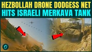Hezbollah Drone ATTACKS Israeli Merkava Tank After EVADING Israel's Anti-Drone Shield | WATCH