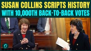 Susan Collins CASTS 10,000th Consecutive Senate Vote, Extends Historic Attendance Streak | U.S News