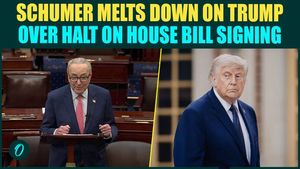 ‘Idiot Thing In His Head’: Schumer BLASTS ‘King’ Trump Over Cancellation of Housing Bill Signing