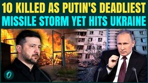 Putin BURNS Kyiv With 729 Plus Hypersonic, Ballistic &amp; Cruise Missiles; 10 Killed, 100 Plus Injured