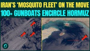 Iran’s 'Mosquito Fleet' to SINK U.S Warships, Tankers? 100 plus IRGC Gunboats SURROUND Hormuz