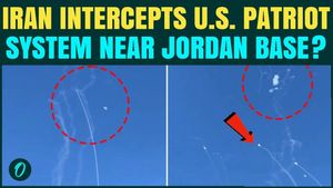 Iran Ballistic Missile Vs U.S. Patriot BREAKING: Jordan Sky ERUPTS After Mid-Air Intercept Engagement