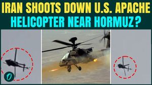 Iran SHOOTS DOWN U.S. Apache Helicopter Near Hormuz? Takes REVENGE For Strikes On Industrial Hub