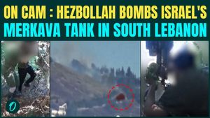 Hezbollah ATTACKS Israeli Tank: CHILLING Footage Shows Merkava Under Fire in South Lebanon