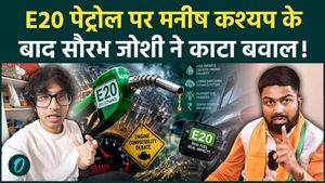 E20 Controversy: Sourav Joshi stands with Manish Kashyap! Furious over petrol containing ethanol