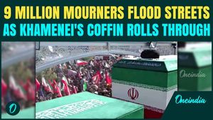 Khamenei Funeral Procession Begins| 9,000,000 Iranians BURST INTO TEARS as Coffin Passes By