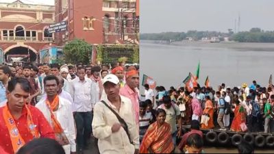 মোদীর সভার জন্য সব পথ মিশছে ব্রিগেডে, লাখ পাঁচেক জনসমাগমের আশায় বিজেপি নেতৃত্ব