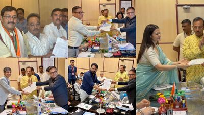 রাজ্যসভার নির্বাচনে মনোনয়ন পেশ তৃণমূলের চার প্রার্থীর, বিজেপির রাহুলের পাশে থাকলেন শমীক-শুভেন্দু