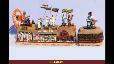 77મા ગણતંત્ર દિવસ પર ગુજરાતની ઝાંખી બની આકર્ષણનું કેન્દ્ર, ‘વંદે માતરમ’થી જોવા મળી તિરંગાની ઐતિહાસિક યાત્રા