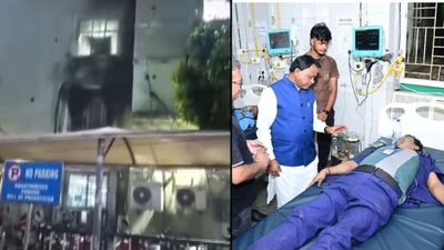 ઓડિશાના કટકમાં હોસ્પિટલમાં આગ, 10 લોકોના મોત થતા હંગામો