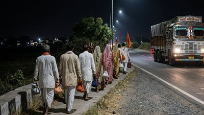 લખતર-વિરમગામ રોડ પર ટ્રકે પદયાત્રીઓને કચડ્યા, 7 ના કરુણ મોત