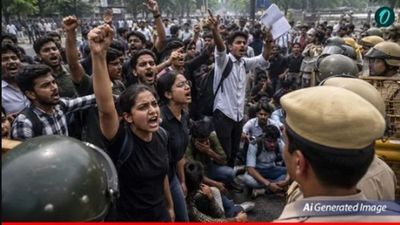 NEET UG 2026 Paper Leak થી દેશભરમાં બબાલ! NTA એ પરીક્ષા રદ્દ કરી, દિલ્હીમાં રસ્તા પર ઉતર્યા વિદ્યાર્થીઓ