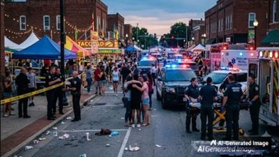 America: Ohioના 'ઓલ્ડ વેસ્ટ એન્ડ ફેસ્ટિવલ'માં અંધાધૂંધ ગોળીબારથી મચી નાસભાગ, 12 લોકો ઘાયલ, 2ની હાલત ગંભીર