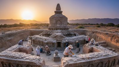 Taxila excavation: पाकिस्तान की धरती ने उगला भारत का गौरव, तक्षशिला में मिला सम्राट कनिष्क के दौर का खजाना