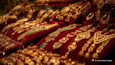 Gold Rate Today: मिडिल ईस्ट वॉर के बीच सोना फिर 3650 रुपये सस्ता, अब कितने का मिल रहा है 22k-18k गोल्ड रेट 