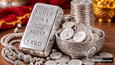 Silver Rate Today: चांदी भरभरा कर धड़ाम! ₹10,500 हुई सस्ती, 100 ग्राम के भाव ने तोड़ा रिकॉर्ड, ये है रेट