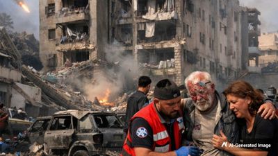 ईरान ने सेंट्रल इज़रायल में किया मिसाइल अटैक, मची तबाही, बच्चों-बुजुर्गों समेत कई घायल