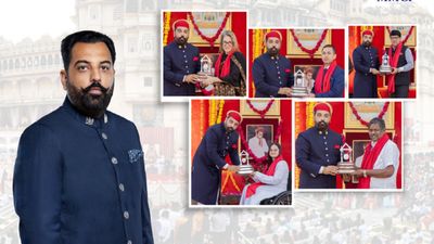 महाराणा मेवाड़ फाउण्डेशन:42वें सम्मान समारोह में मानव मूल्यों की विभूतियों और युवा प्रतिभाओं का अभिनंदन 