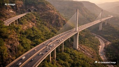 Mumbai Pune Missing Link: देश का सबसे ऊंचा केबल स्टे ब्रिज तैयार, मुंबई से पुणे का सफर होगा आसान