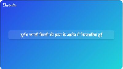 राजस्थान में दुर्लभ जंगली बिल्ली को मारने और उसका वीडियो ऑनलाइन साझा करने के आरोप में तीन लोगों को गिरफ्तार किया गया है।